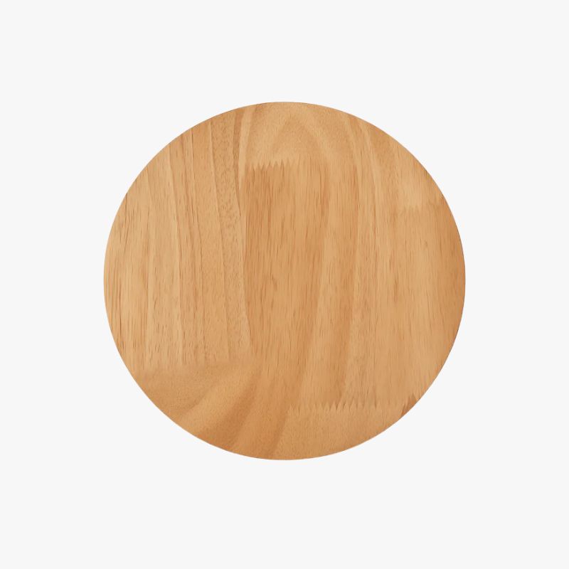 Ovale Wandlamp Hout Scandinavisch Design LED E27 Up&Down Warm Sfeerlicht Slaapkamer Woonkamer Hal Leeshoek | Sulvida