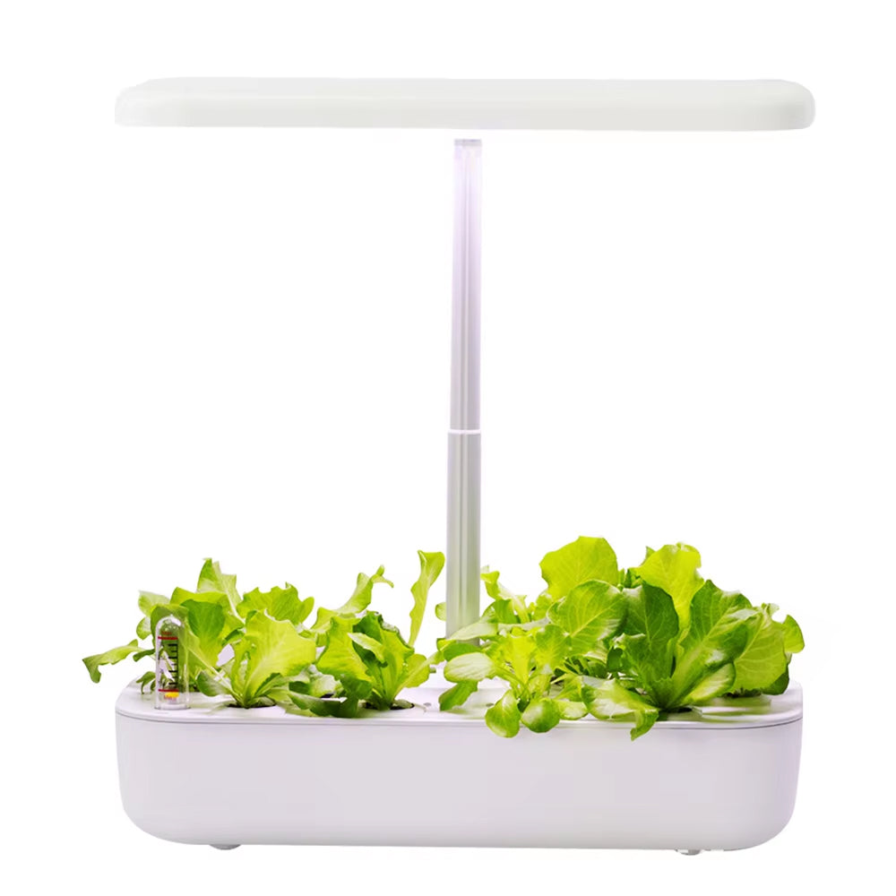Kit de culture hydroponique avec éclairage LED, pour 12 plantes, jardin d’herbes aromatiques d’intérieur, lampe de croissance intelligente automatique | Sulvida