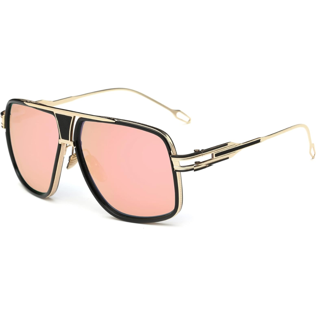Pilotenbril Heren Metalen Frame UV-bescherming Zonnebril Klassiek Aviator Model Lichtgewicht Stijlvol | Sulvida