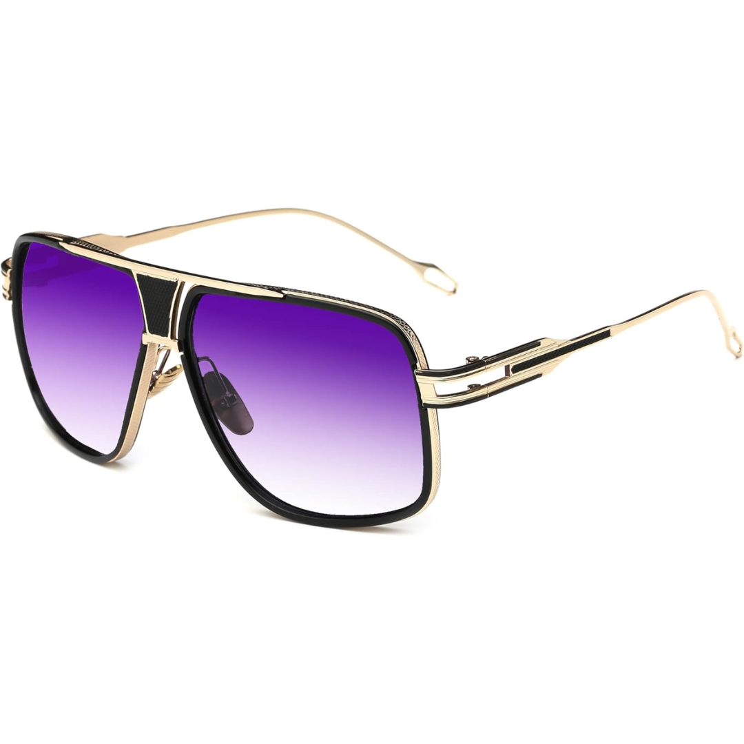 Pilotenbril Heren Metalen Frame UV-bescherming Zonnebril Klassiek Aviator Model Lichtgewicht Stijlvol | Sulvida