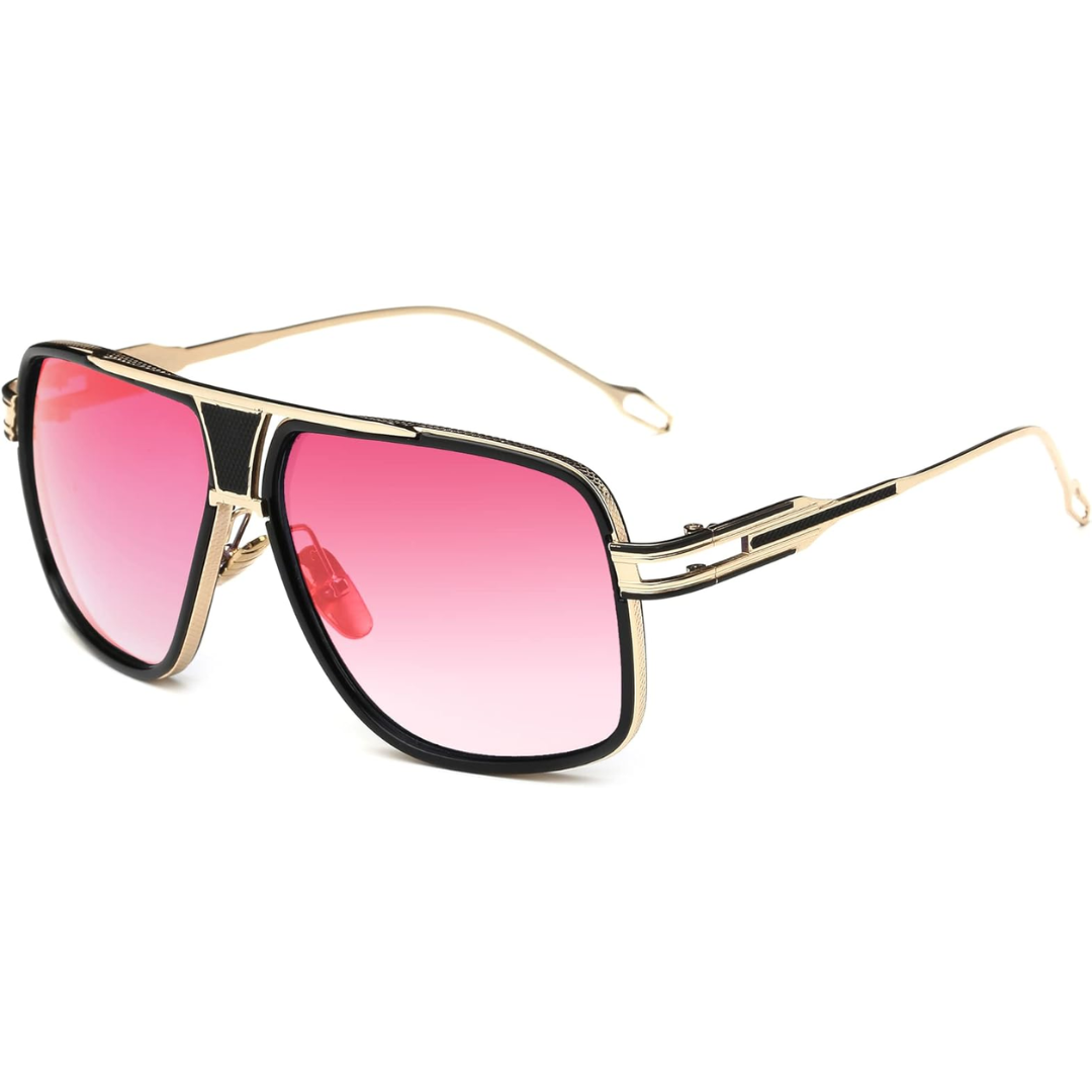 Pilotenbril Heren Metalen Frame UV-bescherming Zonnebril Klassiek Aviator Model Lichtgewicht Stijlvol | Sulvida
