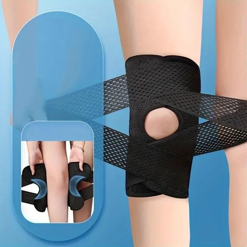 Genouillère réglable avec système de compression pour le sport, la récupération, la stabilité et le maintien au quotidien | Sulvida