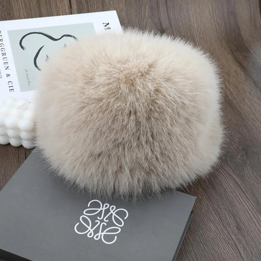 Bontmuts Kunstbont Winterhoed Russische Ushanka Bomber Style Warm Fluffy Knuffelig Oorflappen Wintermode | Sulvida