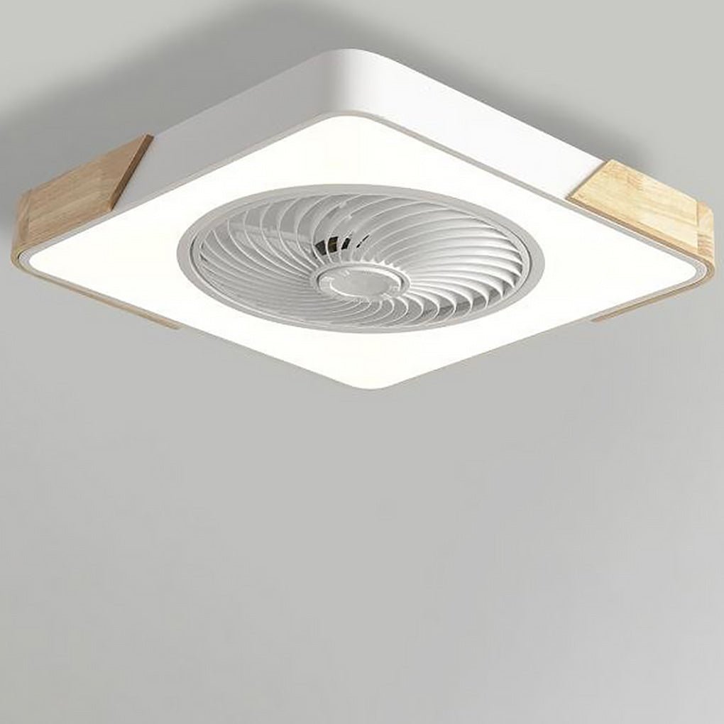 Plafondventilator met LED Verlichting Moderne Uitvoering met Afstandsbediening 72W 6 Standen Slaapkamer | Sulvida