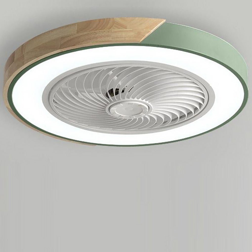 Plafondventilator met LED Verlichting Moderne Uitvoering met Afstandsbediening 72W 6 Standen Slaapkamer | Sulvida