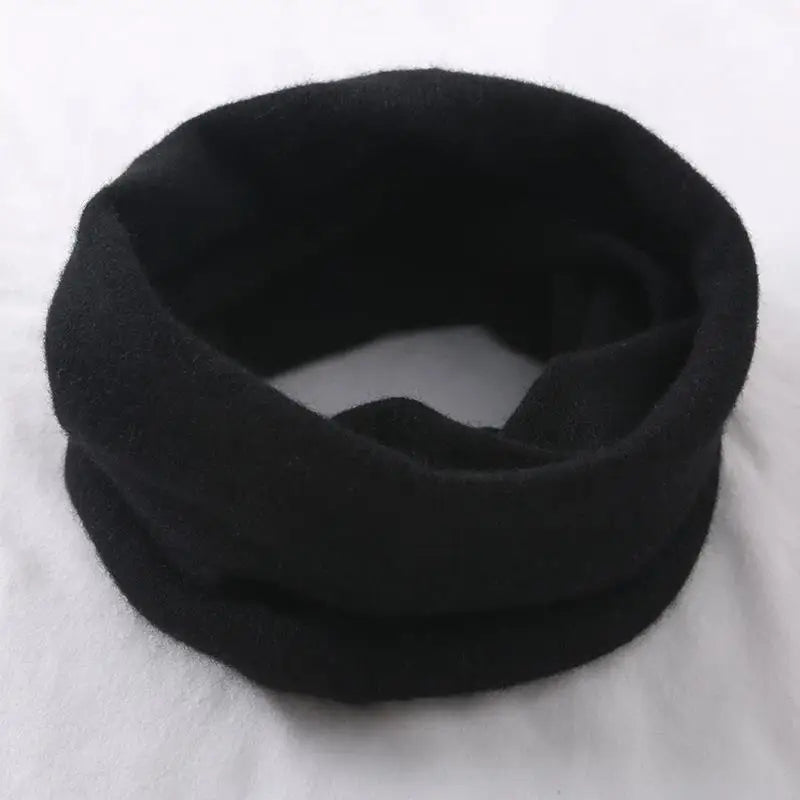 Thermische Cashmere Nekwarmer Winter Gebreide Sjaal Fleece Voering Zachte Winddichte Col Unisex Hals | Sulvida