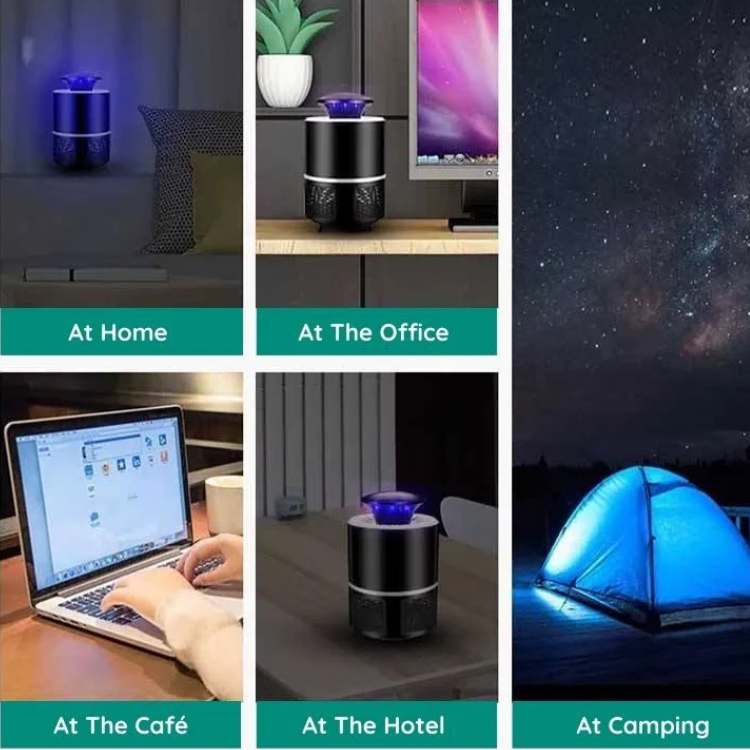 UV Insectenvanger Muggenlamp Chemievrij Stil 30m² Effectief Thuisgebruik Binnen Slaapkamer Eetkamer Veilig | Sulvida