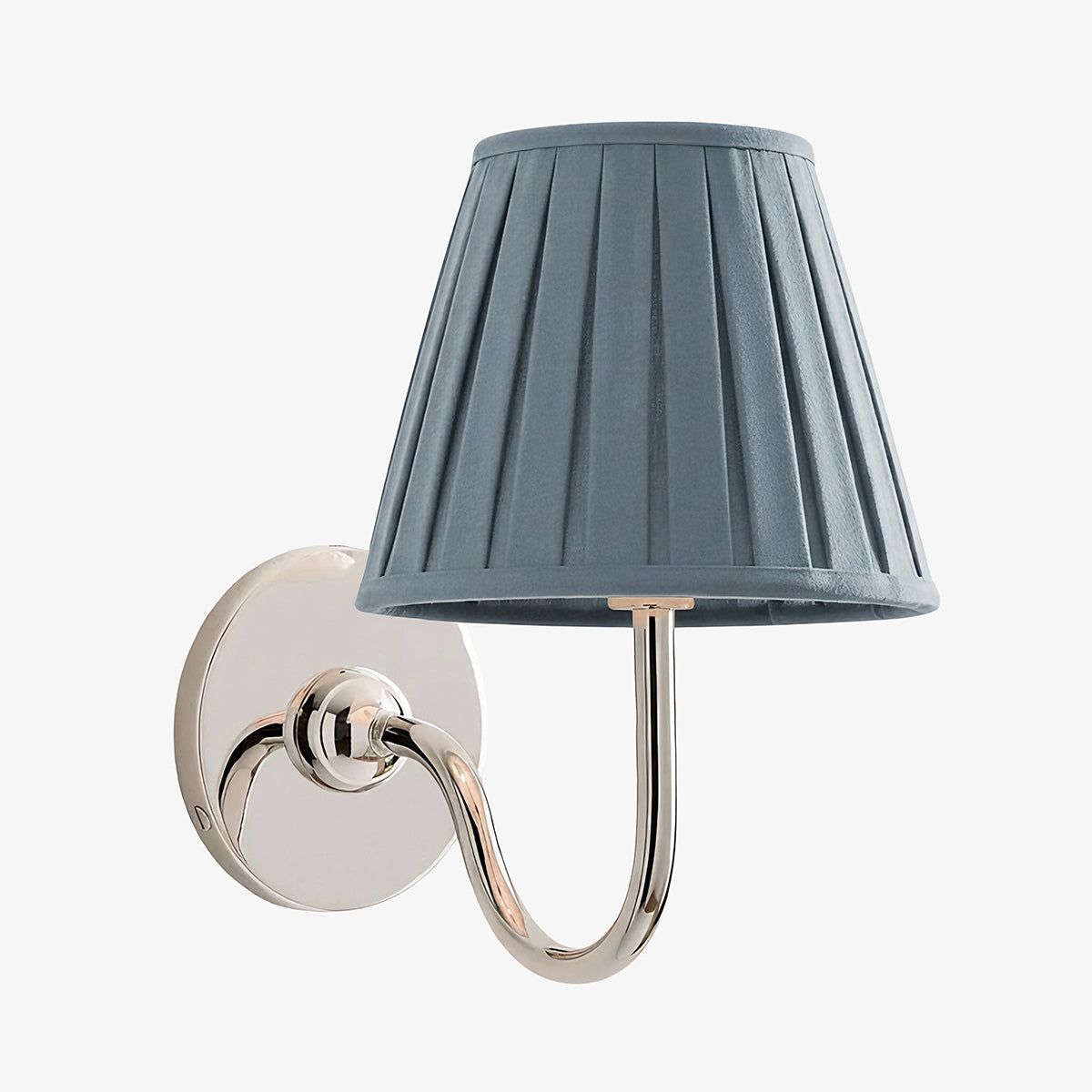 Wandlamp Linnen Kap Messing Armatuur Plissé of Glad Stof E12 Fitting Hardwired Decoratieve Verlichting | Sulvida