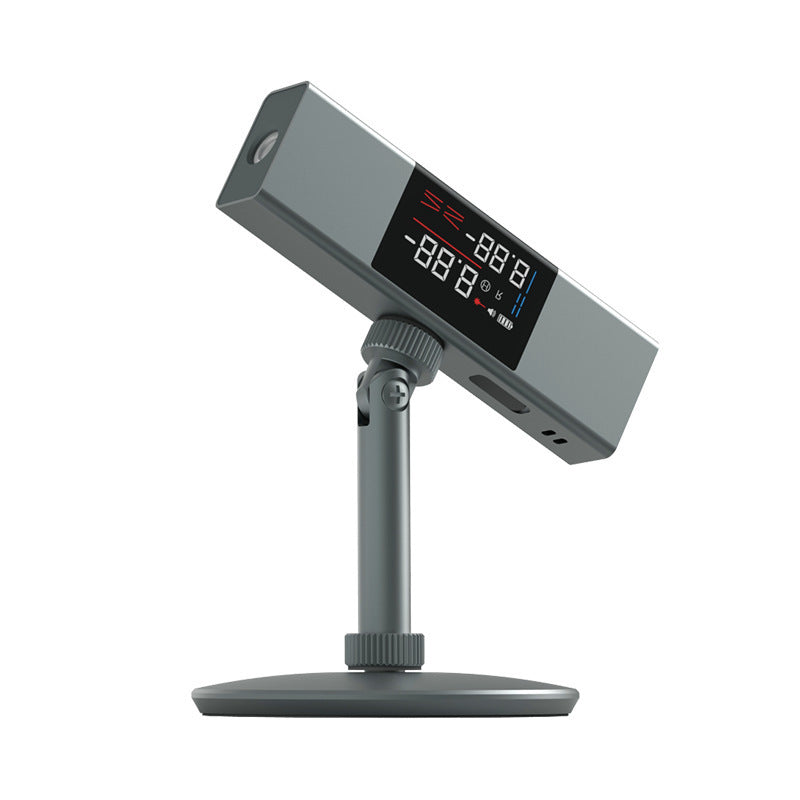 360° Waterpas met LED-Display Zelfnivellerend Kruislijn Lasernivelleerapparaat Lijn & Punt Digitale Meetinstrument | Sulvida