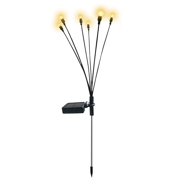 Tuinverlichting op Zonne-energie Vuurvlieg Effect Waterdicht LED Lamp Buitendecoratie Sfeerverlichting Tuin | Sulvida