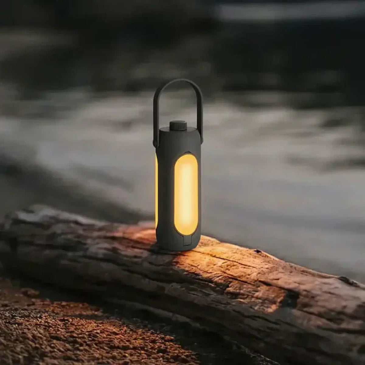 Draagbare LED-lamp oplaadbaar met zaklamp voor binnen en buiten 720 lumen dimbaar licht camping wandelen | Sulvida