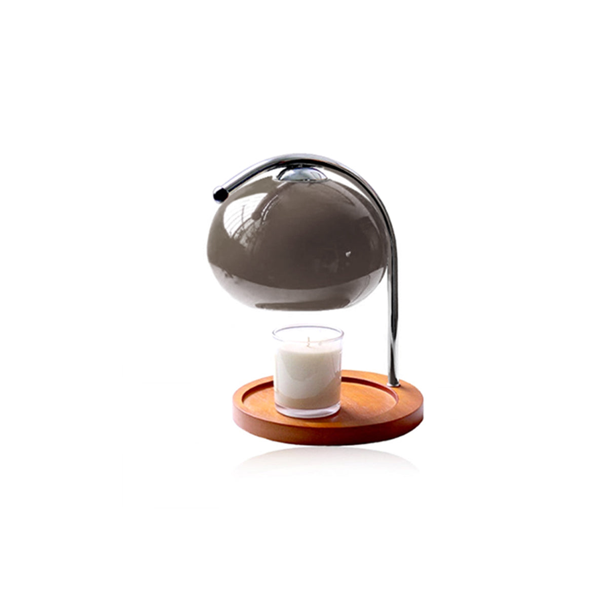 Glazen Kaarsenwarmer Lamp Dimbaar Retro Design Tafellamp Geurkaars Verwarmer Sfeerlicht Woonkamer Decoratie | Sulvida