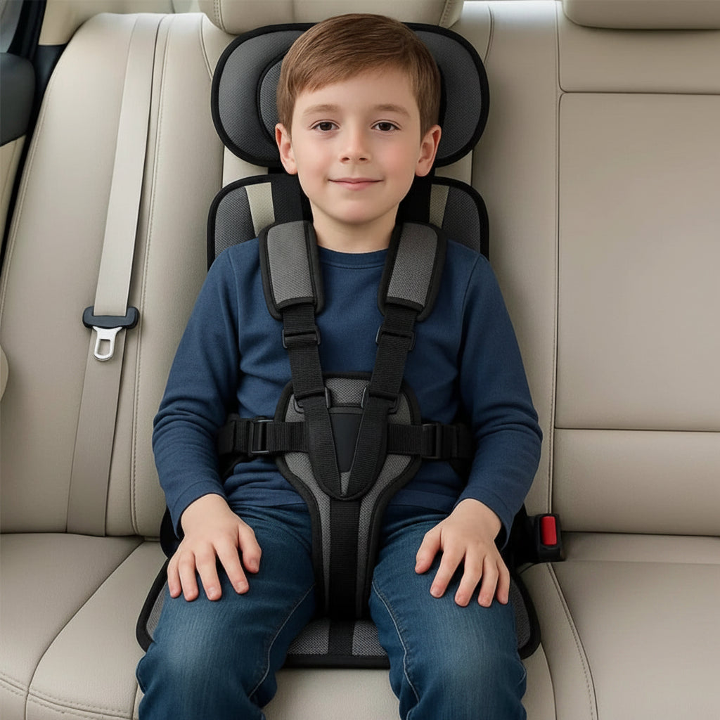 Draagbaar Reisharnas voor Kinderen 5-Punts Veiligheidsgordel Lichtgewicht Compact Universeel Auto Vliegtuig | Sulvida