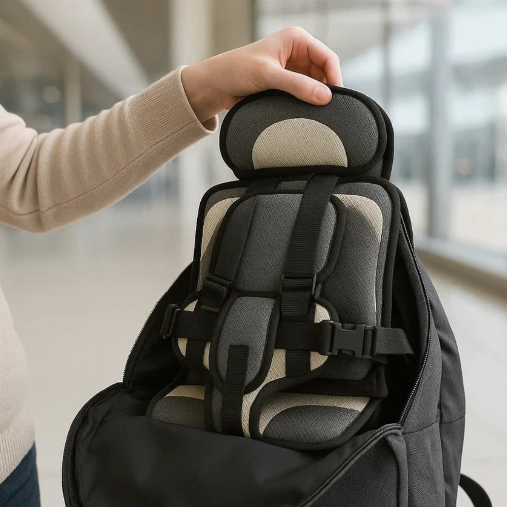 Draagbaar Reisharnas voor Kinderen 5-Punts Veiligheidsgordel Lichtgewicht Compact Universeel Auto Vliegtuig | Sulvida