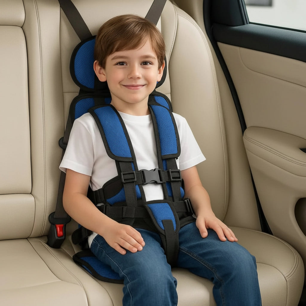 Draagbaar Reisharnas voor Kinderen 5-Punts Veiligheidsgordel Lichtgewicht Compact Universeel Auto Vliegtuig | Sulvida