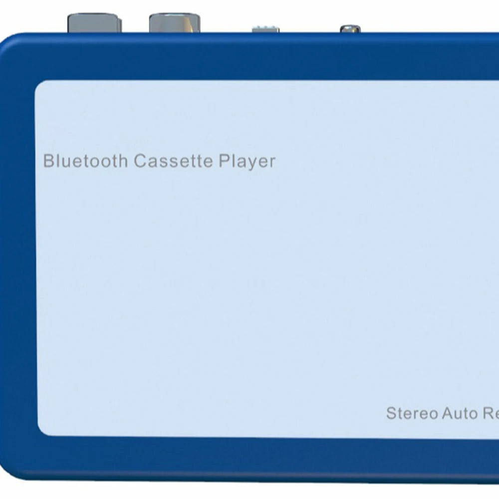 Lecteur de cassettes portable avec émetteur Bluetooth et fonction de rembobinage automatique, lecteur de musique rétro, audio vintage | Sulvida