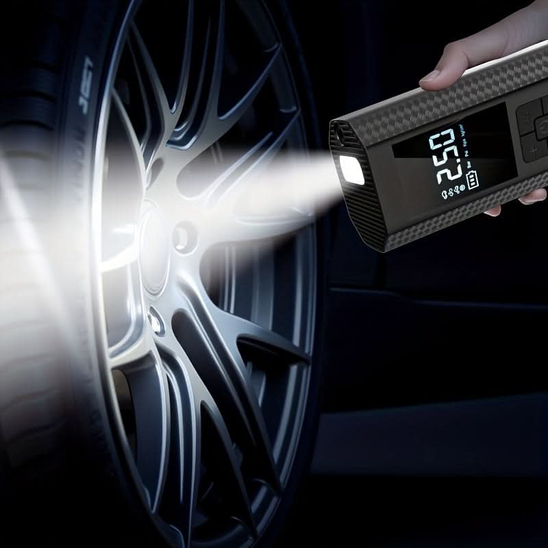 Draadloze Compacte Bandenpomp 150 PSI voor Auto Motor Fiets Elektrische Luchtcompressor Draagbaar Snel | Sulvida