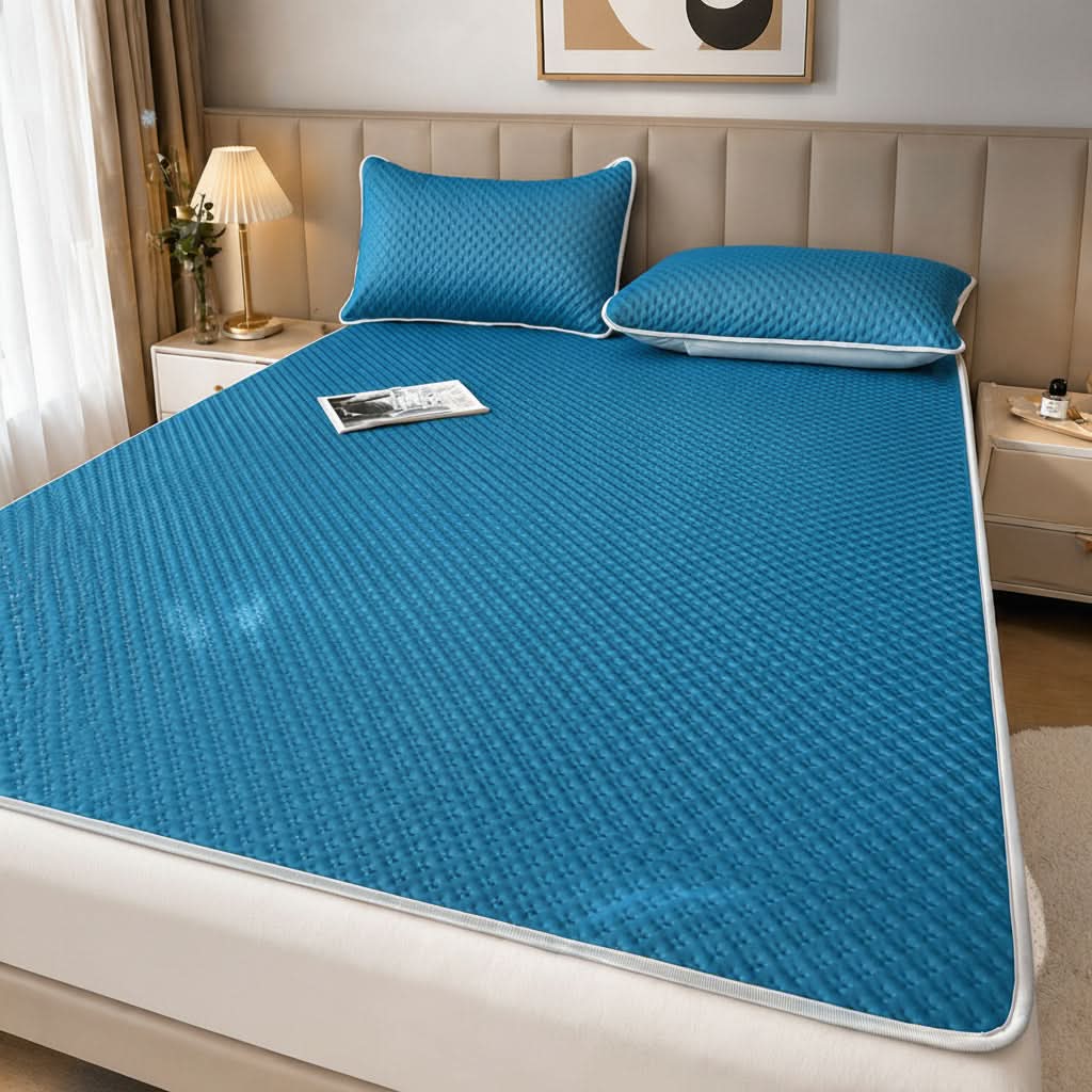 Surmatelas rafraîchissant pliable pour lit simple et double, confort de sommeil en été, respirant et frais | Sulvida