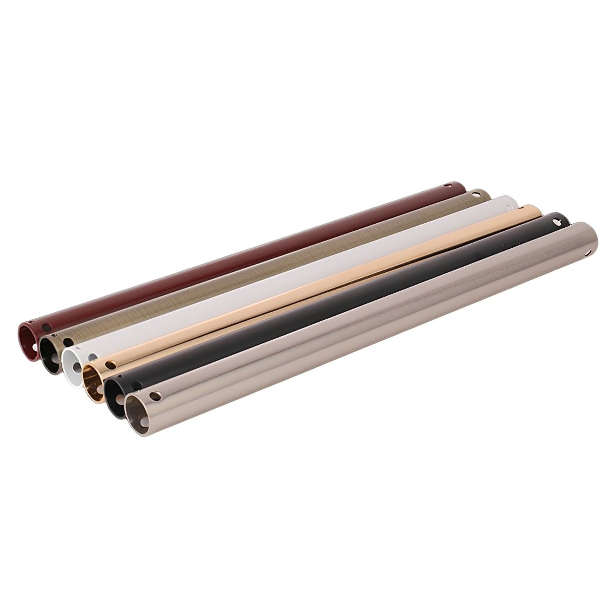 Verlengstang Plafondventilator Metaal 30-110cm Verstelbaar Montage-Accessoire Ruimteoptimalisatie Plafond | Sulvida