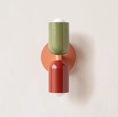 Metalen wandlamp met E27 fitting warm wit licht sfeervol voor woonkamer slaapkamer eetkamer modern design | Sulvida