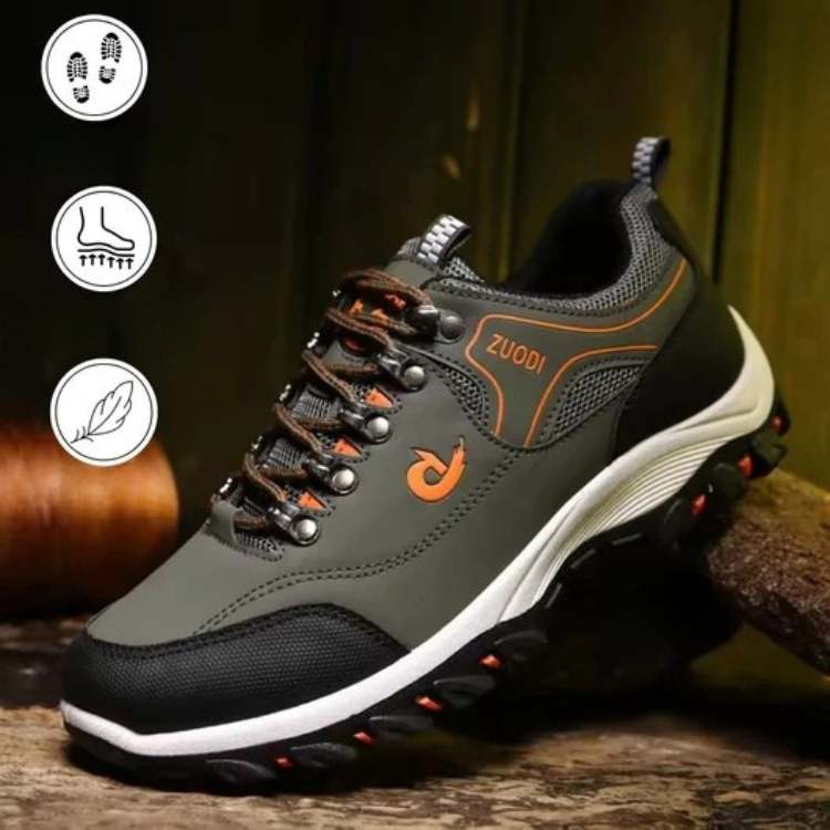 Orthopedische wandelschoenen met voetbedondersteuning flexibele zool brede neus voor outdoor comfort dagelijks | Sulvida