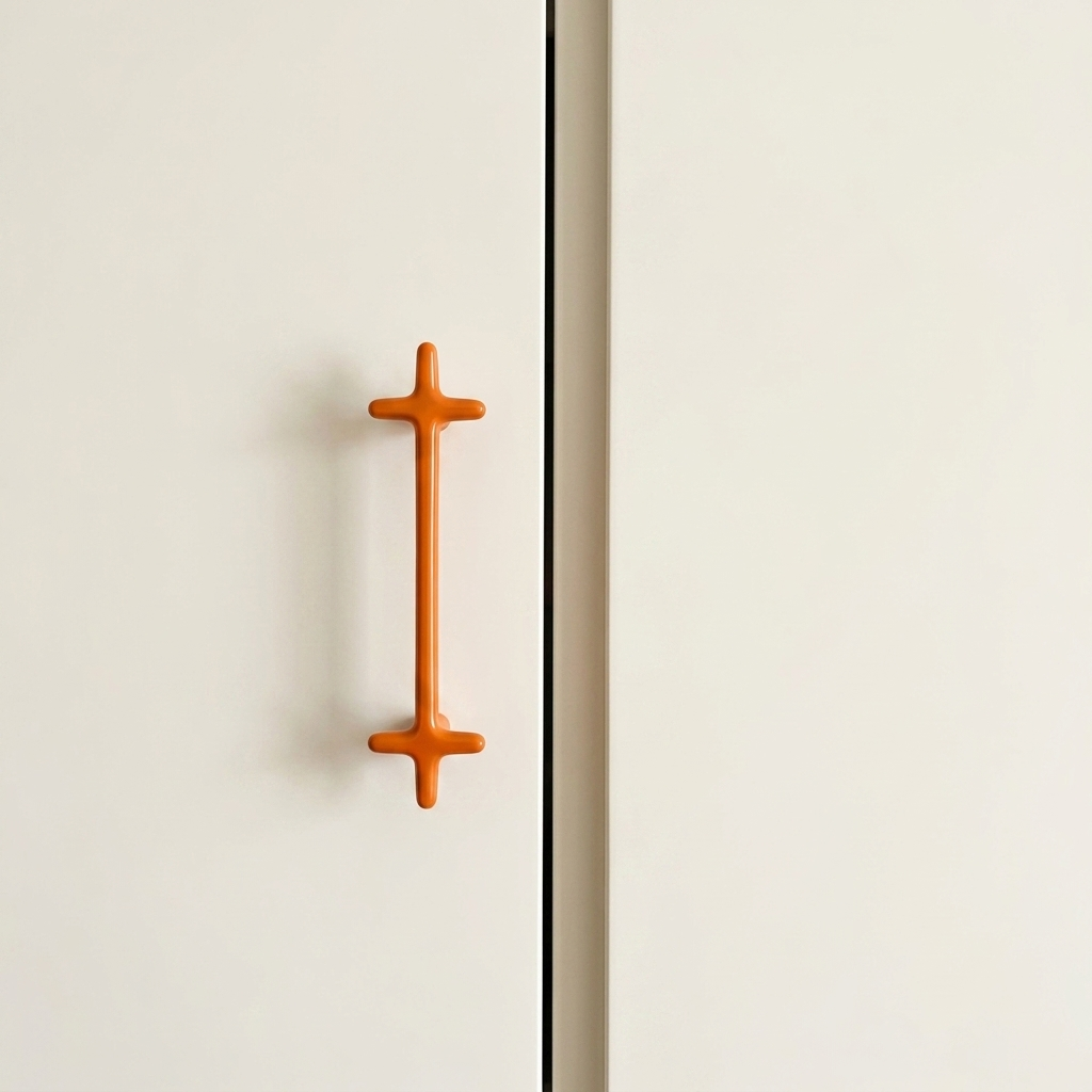 Kastgreep Rond Kruis Design Gekleurde Keukenknoppen voor Kasten en Meubels Decoratief Hardware Accessoire | Sulvida