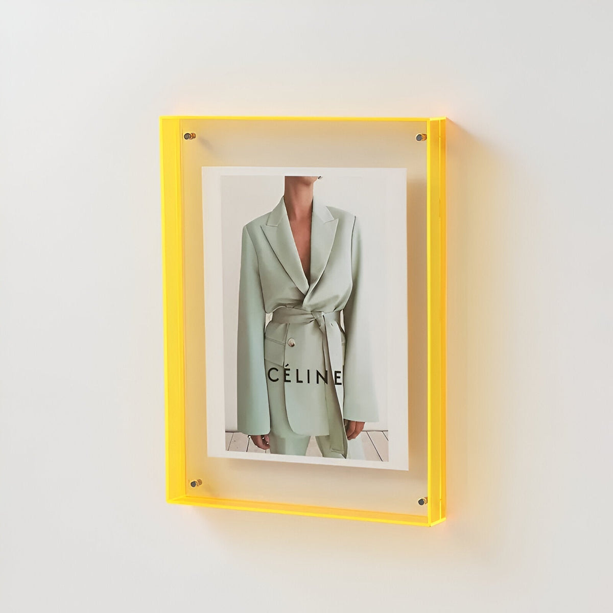 Transparante Acryl Fotolijst 11x14 - 26x35 cm Minimalistische Fotolijst Modern Design Wanddecoratie Interieur | Sulvida