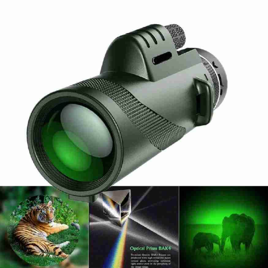 Compacte Ultra-Zoom Monoculair met HD Lens – Lichtgewicht en Perfect voor Wandelen, Vogels Spotten en Sportevenementen | Sulvida