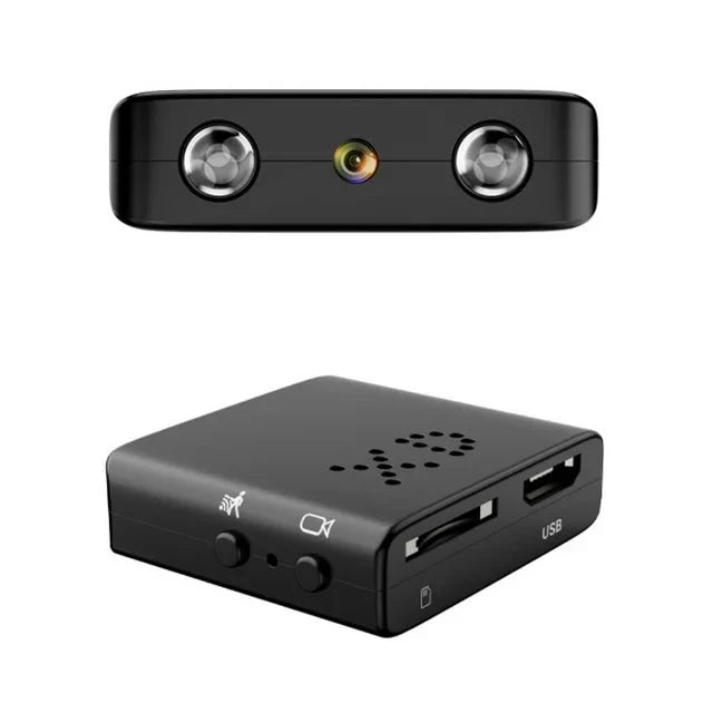 Compacte WiFi Beveiligingscamera HD met Nachtzicht Audio Spraakfunctie en Bewegingsdetectie Thuisbeveiliging | Sulvida