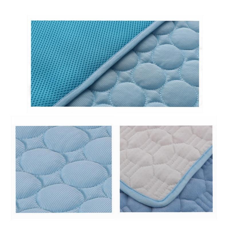 Koelmat voor Huisdieren 50×40–150×100cm Zelfkoelend Verkoeling Honden Katten Zomer Koeling Comfort Koel | Sulvida