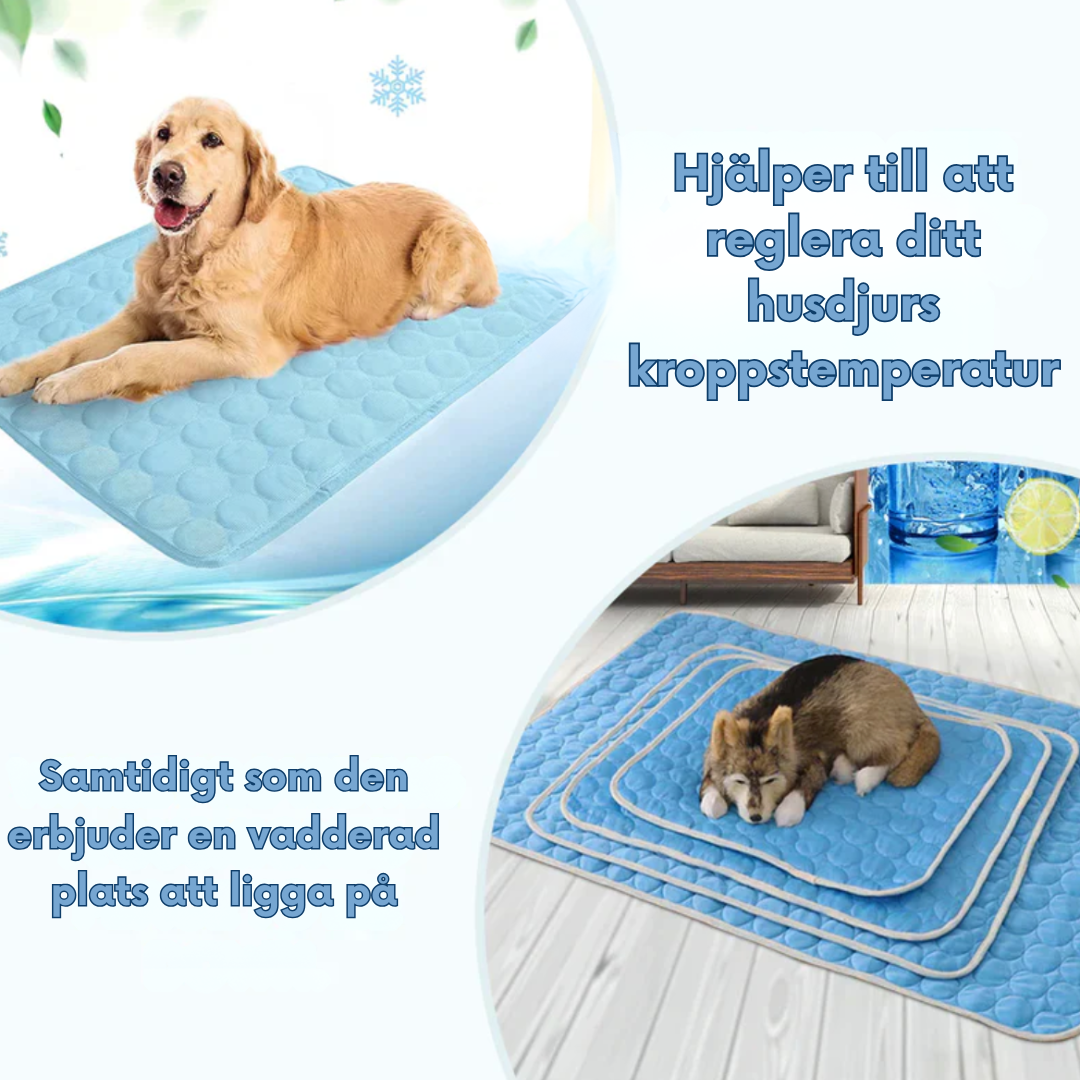 Koelmat voor Huisdieren 50×40–150×100cm Zelfkoelend Verkoeling Honden Katten Zomer Koeling Comfort Koel | Sulvida