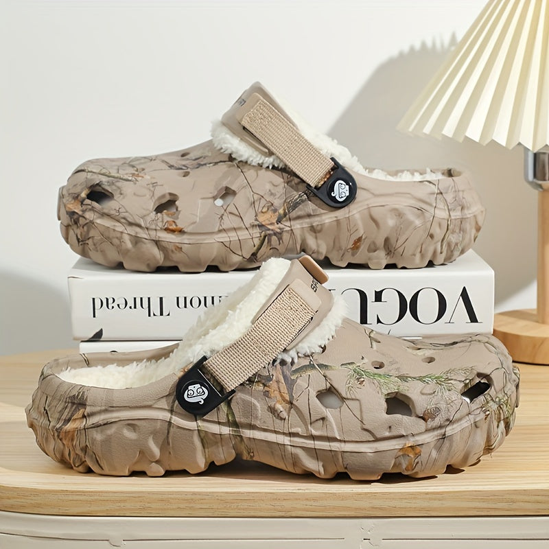 Gevoerde Clogs Winterschoenen Unisex voor Dames en Heren met Afneembare Voering en Antislipzool Warme Huisschoenen | Sulvida