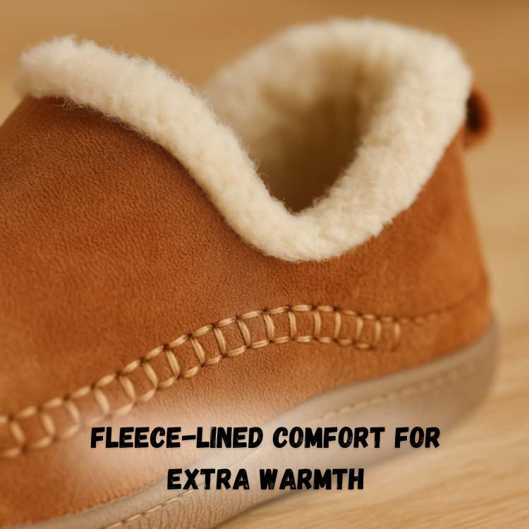 Orthopedische pantoffels met fleecevoering warm winterschoeisel antislip voor indoor comfort en dagelijks gebruik | Sulvida