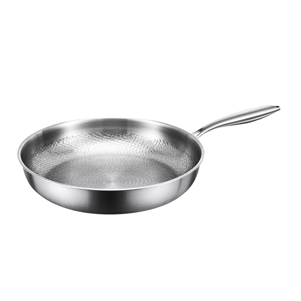 Poêle à frire en titane sans revêtement chimique, sans PFOA, compatible avec l’induction, fond magnétique, compatible lave-vaisselle | Sulvida