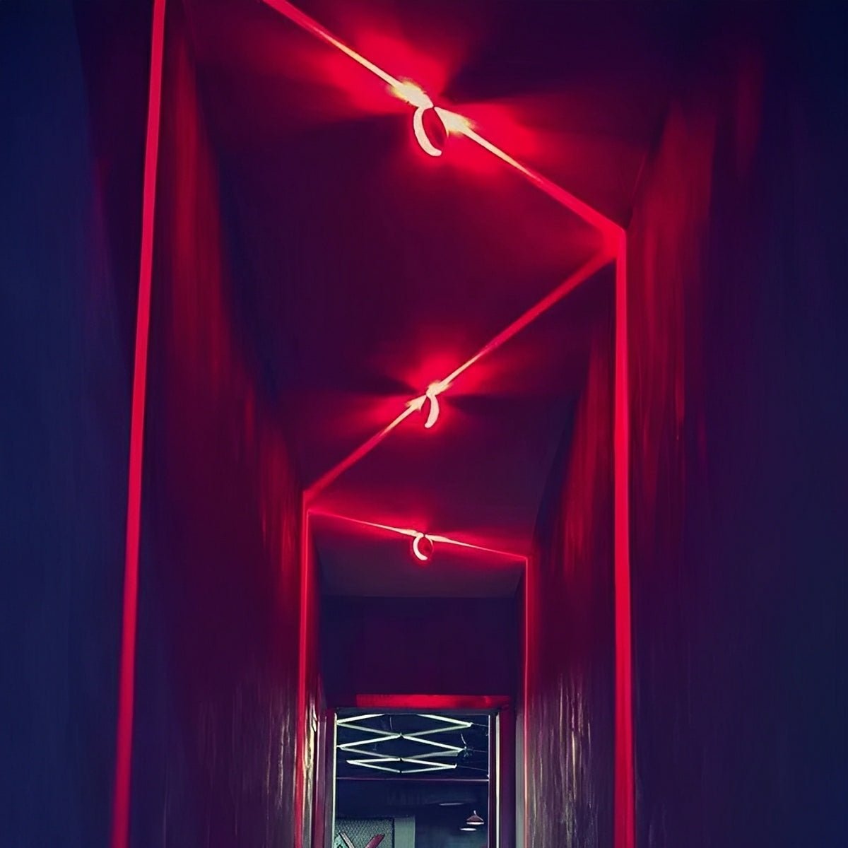 LED Wandlamp Aluminium Smal Lichtstraal Gang Trap Interieur Sfeerlicht Industrieel Modern Design Vast | Sulvida