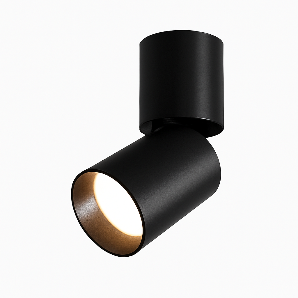 Verstelbare opbouwspot cilinder LED aluminium plafondverlichting design interieur verlichting woonkamer | Sulvida