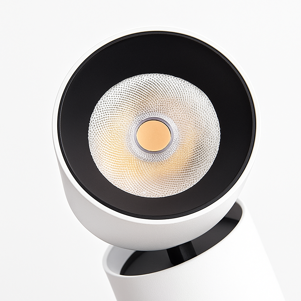 Verstelbare opbouwspot cilinder LED aluminium plafondverlichting design interieur verlichting woonkamer | Sulvida