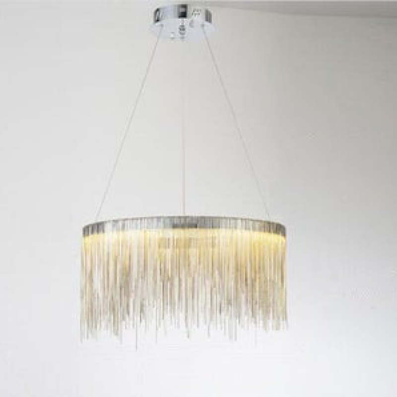 Hanglamp Metalen Kettingkraal LED Goud Zilver Dimbaar Woonkamer Eetkamer Slaapkamer Modern Design Luxe | Sulvida