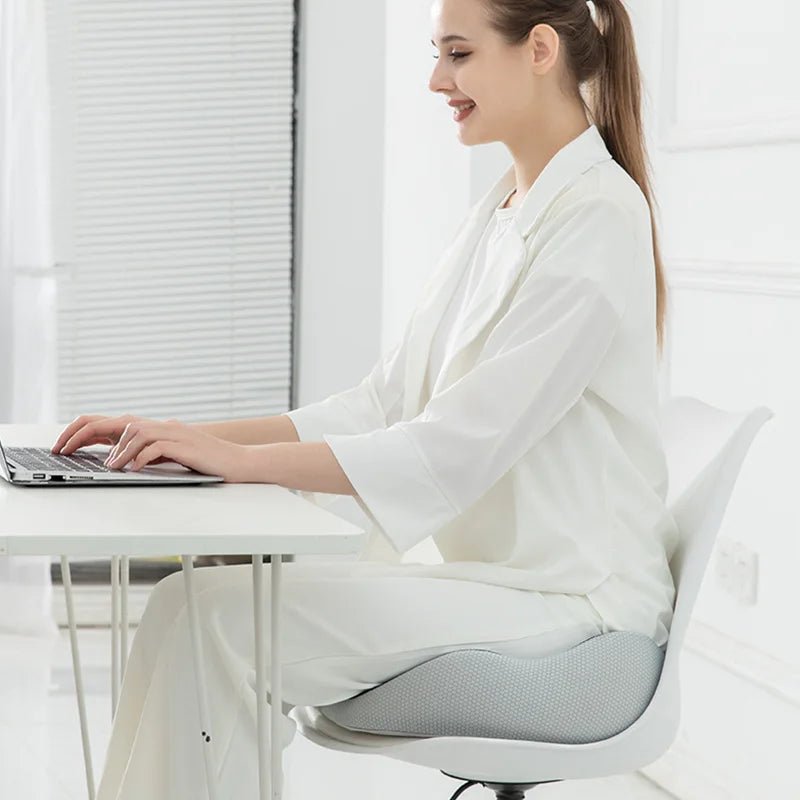 Ergonomisch Zitkussen Memory Foam Verstelbaar Comfort Steun Kantoor Auto Thuis Orthopedisch Stoelkussen | Sulvida
