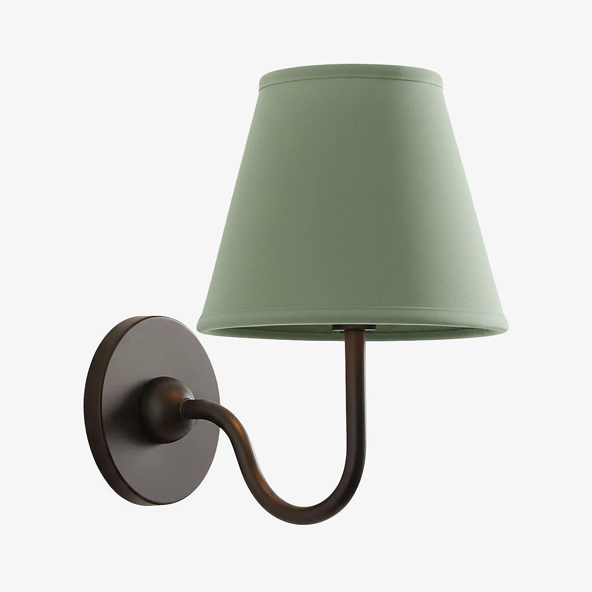 Wandlamp Linnen Kap Messing Armatuur Plissé of Glad Stof E12 Fitting Hardwired Decoratieve Verlichting | Sulvida