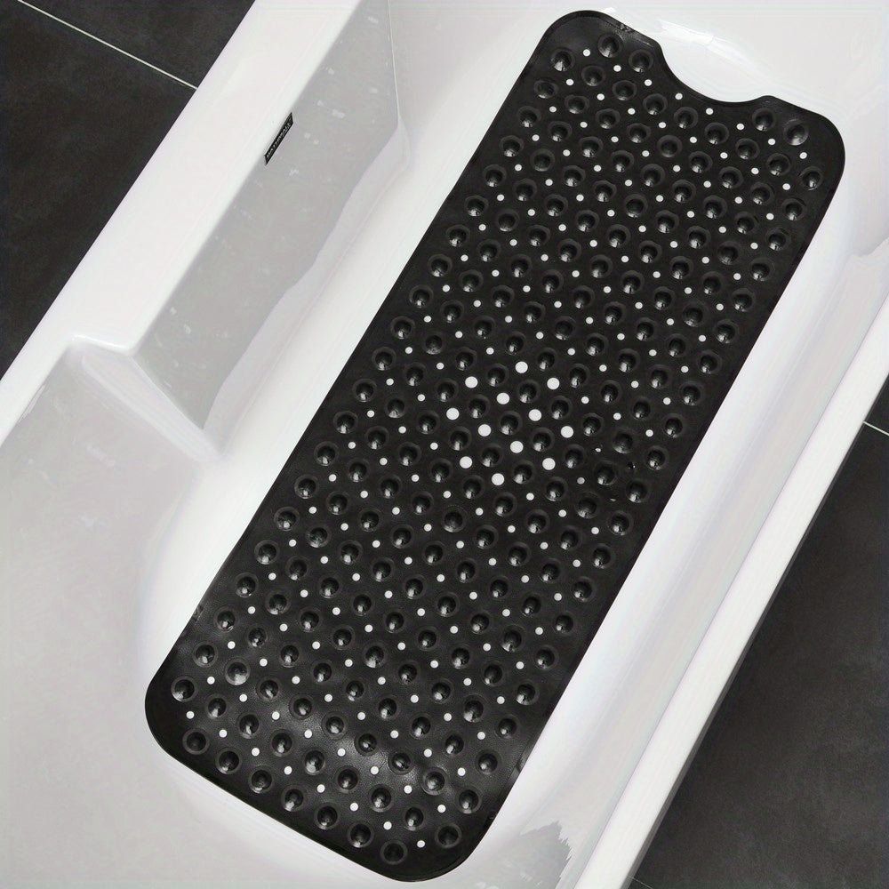 Badmat Antislip Extra Lang 101×40 cm met Zuignappen voor Bad en Douche Veilig Hygiënisch Badkameraccessoire | Sulvida