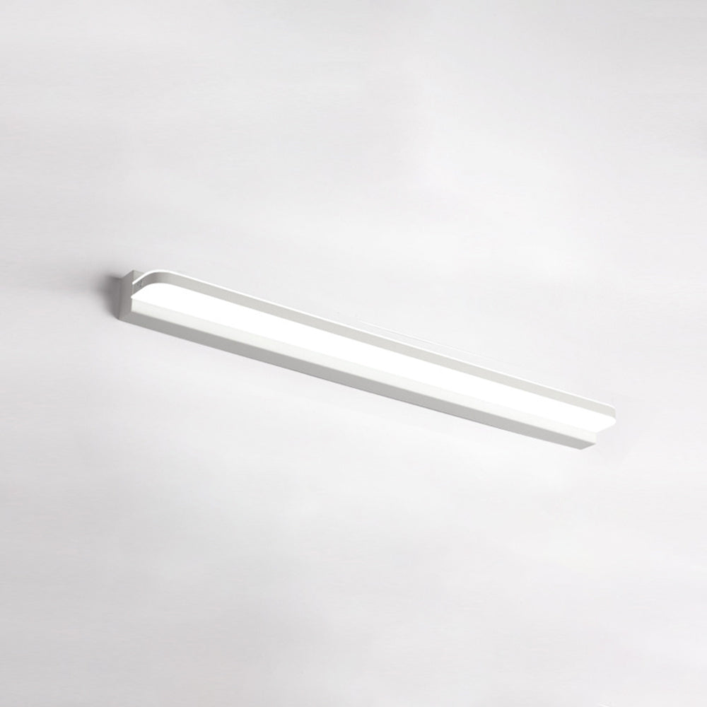 Rechthoekige LED Wandlamp met Spiegelverlichting Roestvrij Staal Driekleuren Schakelbaar Badkamer Slaapkamer | Sulvida