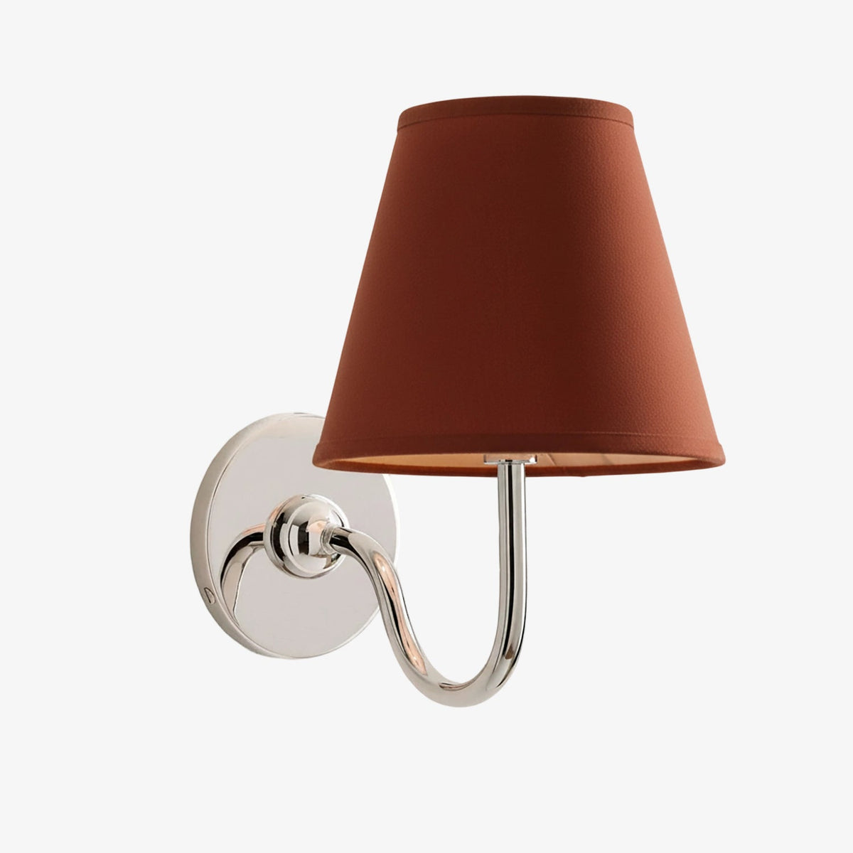 Wandlamp Linnen Kap Messing Armatuur Plissé of Glad Stof E12 Fitting Hardwired Decoratieve Verlichting | Sulvida