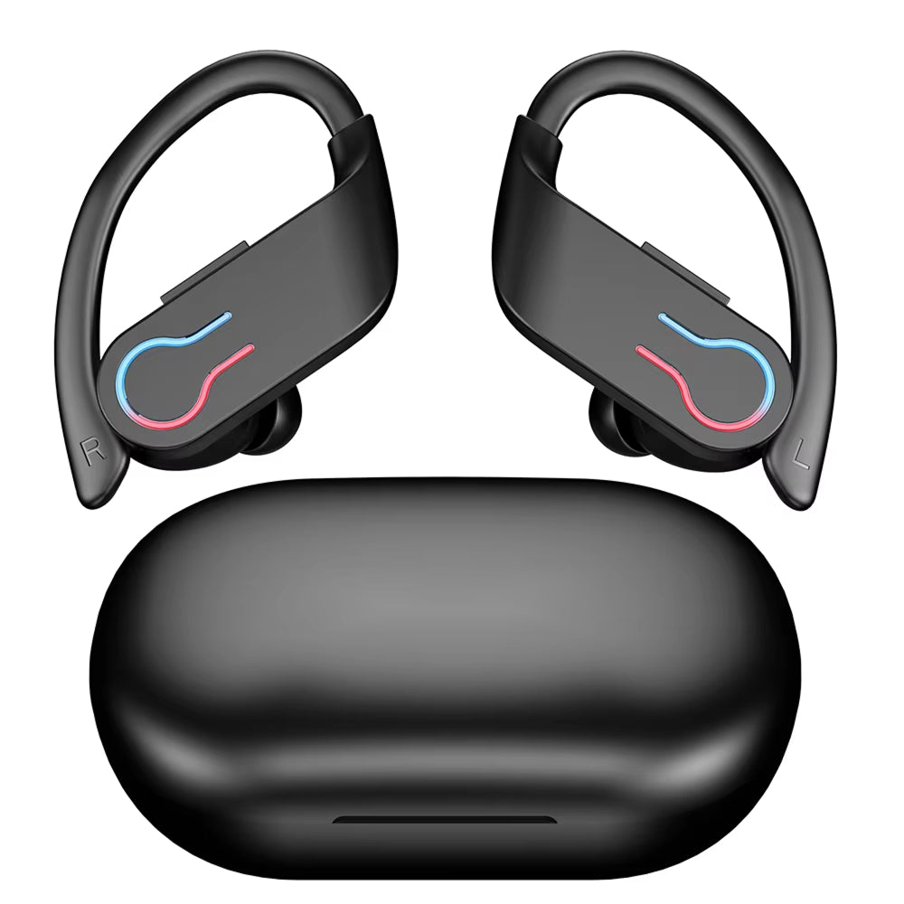 Écouteurs intra-auriculaires sans fil Bluetooth étanches IPX7, casque de sport, autonomie de 200 heures, maintien ferme | Sulvida