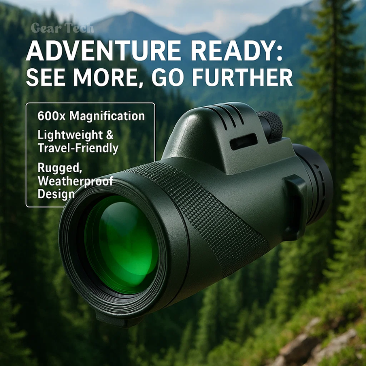 Compacte Monoculaire Telescoop HD-Optiek voor Wandelen Vogelspotten Sport Natuurobservaties en Buitenactiviteiten | Sulvida