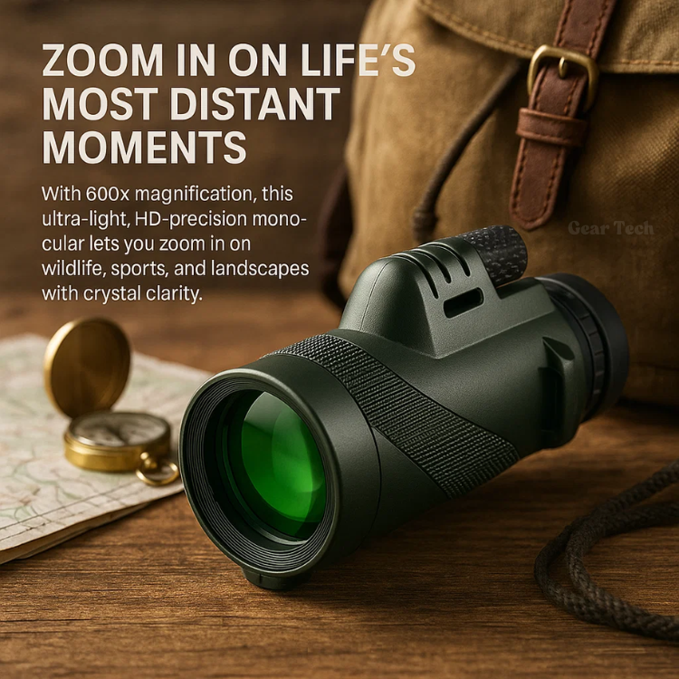 Compacte Monoculaire Telescoop HD-Optiek voor Wandelen Vogelspotten Sport Natuurobservaties en Buitenactiviteiten | Sulvida