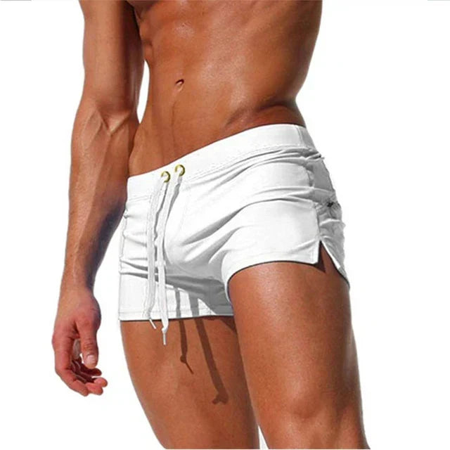 Zwemshort Heren Sneldrogend met Trekkoord Elastiek Zwembroek Casual Badmode Zomer Strand Vakantie Surf | Sulvida