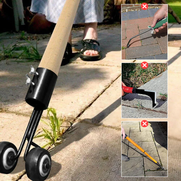 Metalen Voegenkrabber Handgereedschap Onkruidverwijdering Tuin Terras Oprit Paden Bestrating Voegenschraper | Sulvida
