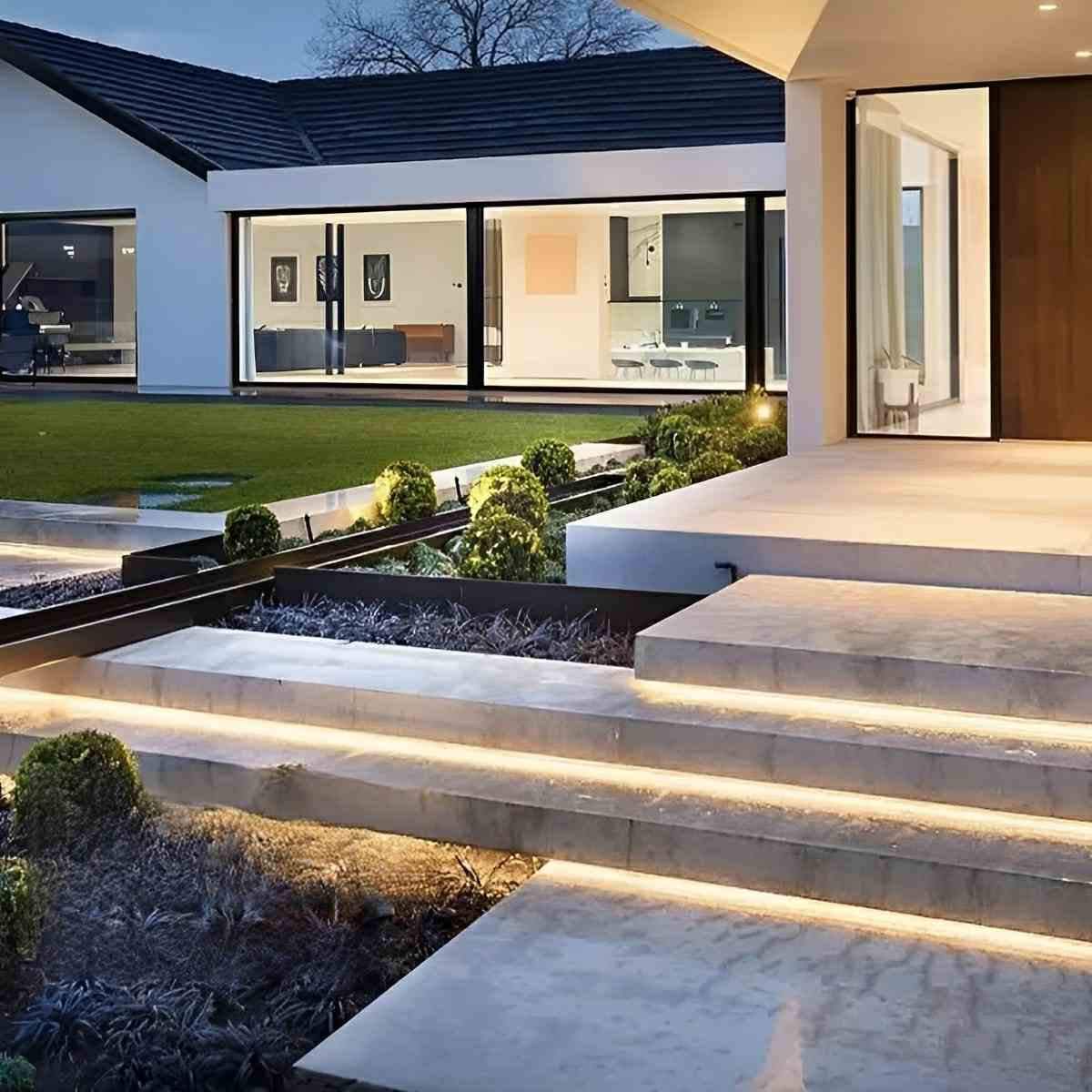 Waterdichte LED-strip COB 24V onderwater buitenverlichting flexibel inbouw tuinverlichting trap zwembad | Sulvida
