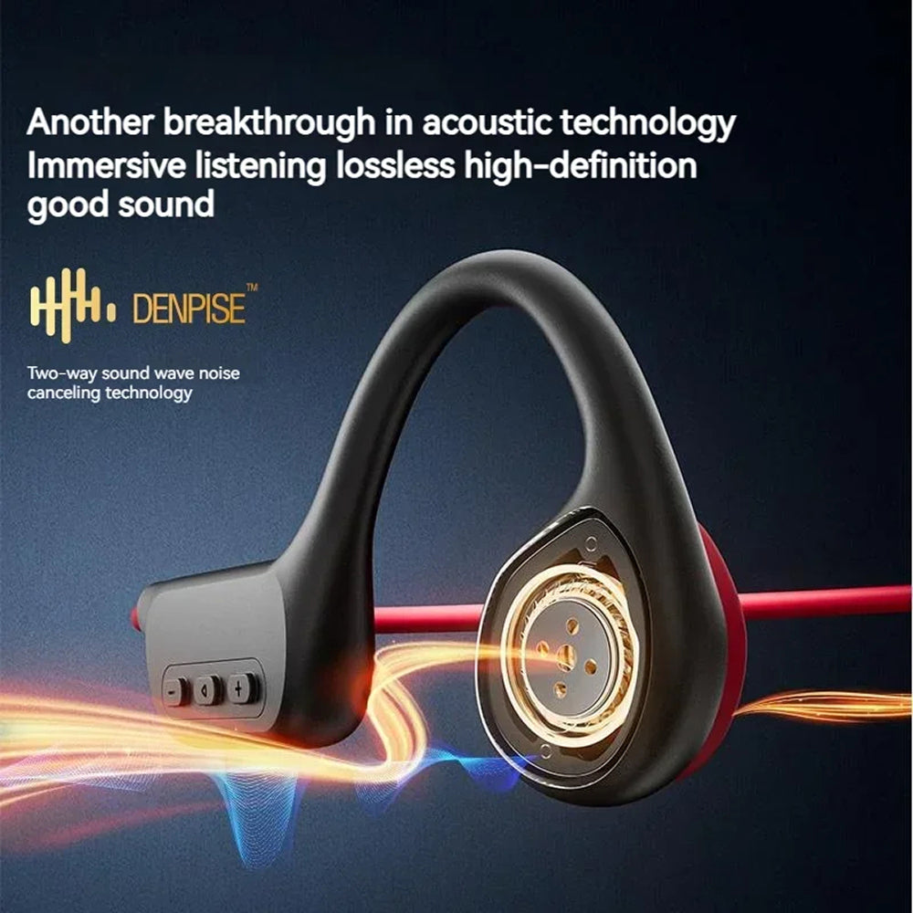 Casque de natation étanche à conduction osseuse, 32 Go, Bluetooth sans fil, MP3, pour la natation, les sports nautiques et la plongée